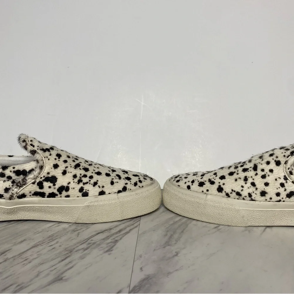Madewell Sidewalk Slip On Spatter Painted Calf Hair Slip On 8M